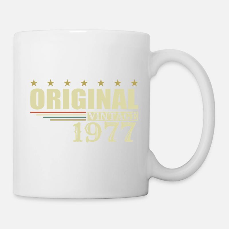 1977 Geburtstag 1977 - Tasse - Weiß