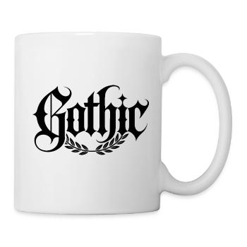 Goth Mommy - Cool Stoic Design - Mug blanc - blanc - Droite