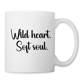 Wild heart soft sou - Mug - white - Right