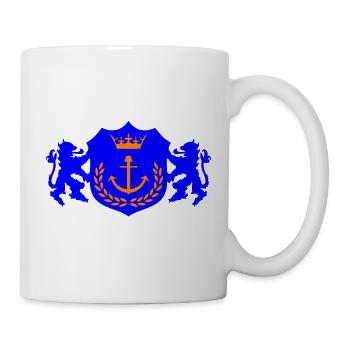 Royal Anchor Coat of Arms - Mug - white - Right
