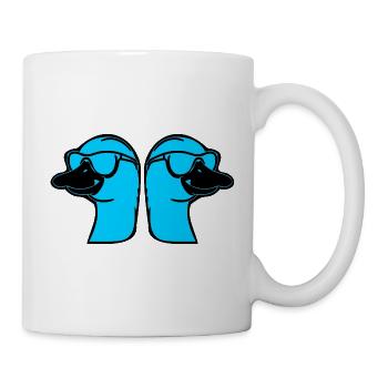 Goose Team Geese Couple - Mug - white - Right