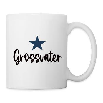 Grossvater Opa Opi Bester Großvater - Tasse - Weiß - Rechts