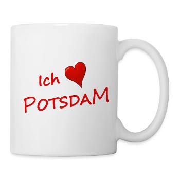J’adore Potsdam - Mug blanc - blanc - Droite