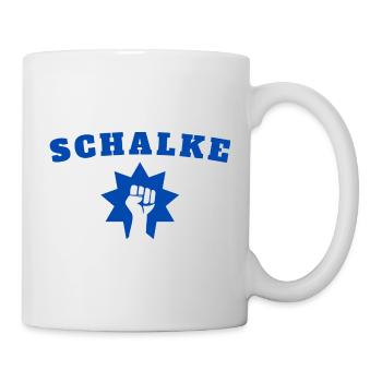 Schalke - Tasse - Weiß - Rechts