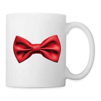 Fliege - Tasse - Weiß - Rechts
