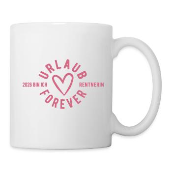 Retraité 2026 | Vacances pour toujours | Pension Pensione - Mug blanc - blanc - Droite