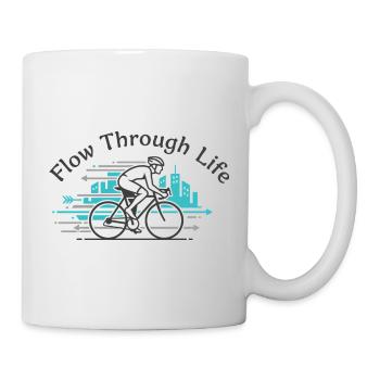 Flow Through Life - Mug - white - Right