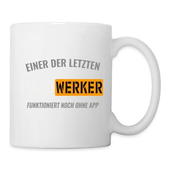 L’un des derniers artisans - Mug blanc - blanc - Droite