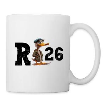 Pension 2026 Duck Pensioner Retired Funny - Mug - white - Right