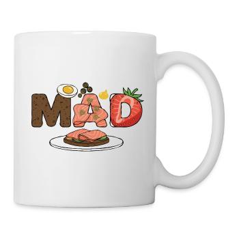 Mad Food Dänemark - Tasse - Weiß - Rechts