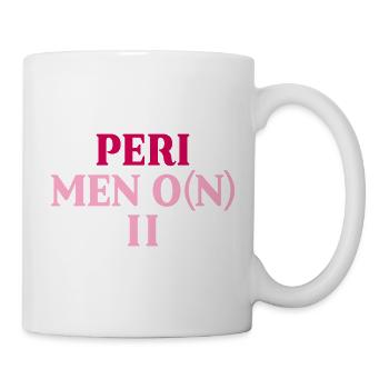 FRAUEN PERIMENOPAUSE - Tasse - Weiß - Rechts