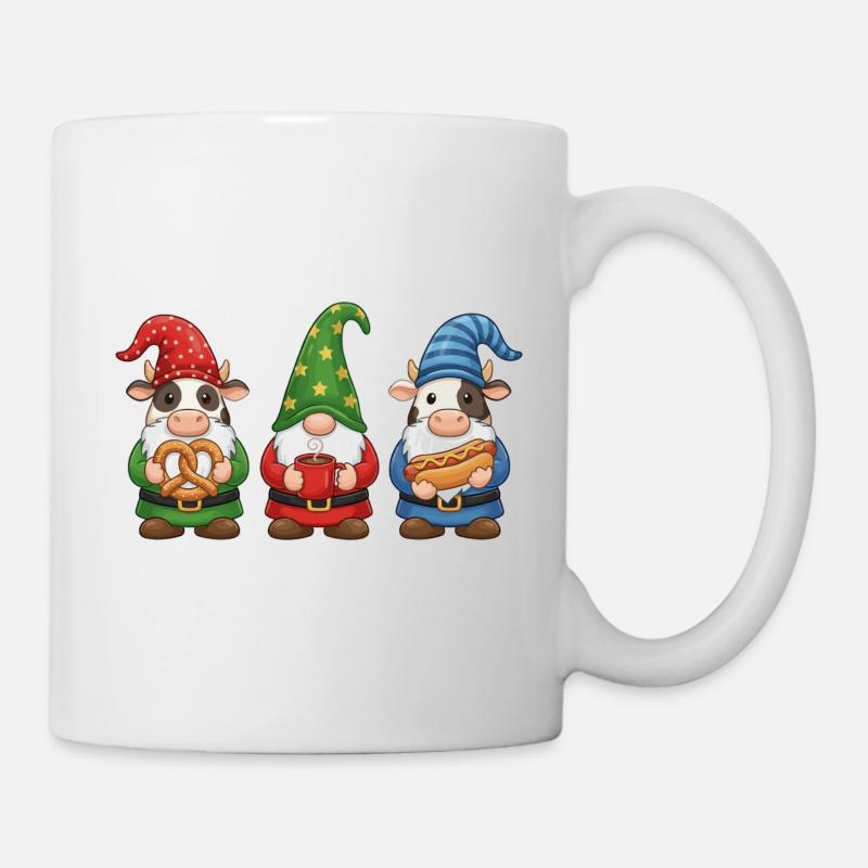 Vache Joyeux Noël Cool Noël - Mug blanc - blanc