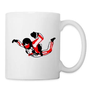 Skydiver - Tasse - Weiß - Rechts