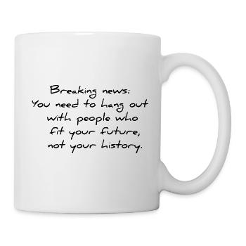 Motivational saying - Mug - white - Right