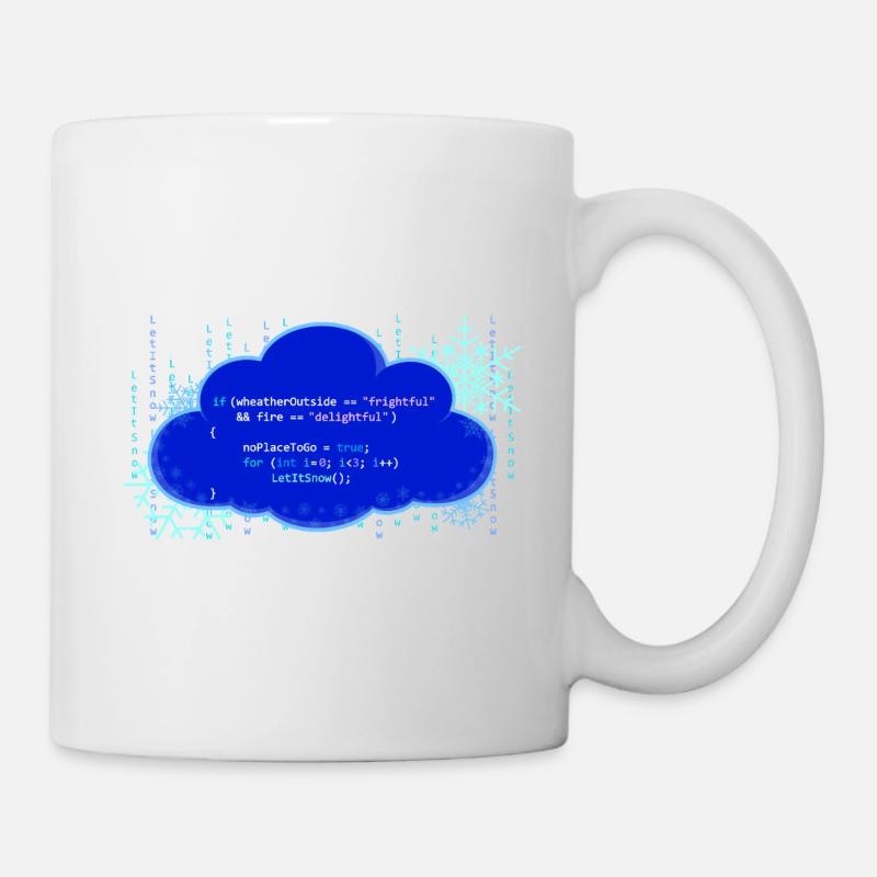 LetItSnow(); - Tasse - Weiß