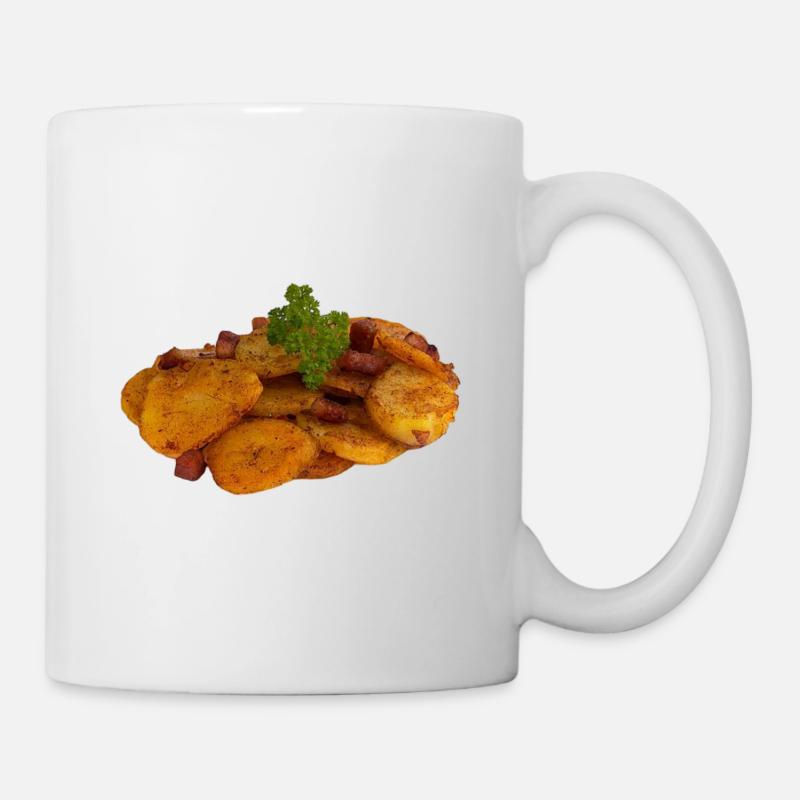 Knusprige Braties - Tasse - Weiß