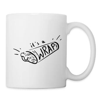 It's a wrap - Tasse - Weiß - Rechts