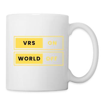 VRS ON Monde DÉSACTIVÉ - Mug blanc - blanc - Droite