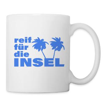 READY FOR THE ISLAND - Mug - white - Right