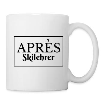 Apres Skilehrer Party Humor - Tasse - Weiß - Rechts