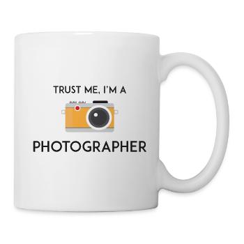 Trust Me I'm a Photographer - Mug - white - Right