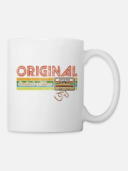 Original 1976 Limited Edition - Kassette - Tasse - Weiß