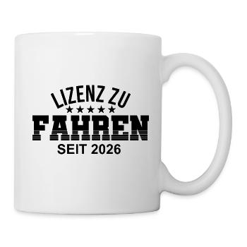 Driving License 2026 Driving Test Driving License Test - Mug - white - Right