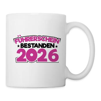 Driving License 2026 Driving Test Driving License Test - Mug - white - Right