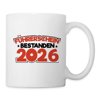 Driving License 2026 Driving Test Driving License Test - Mug - white - Right