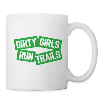 Dirty Girls Run Trails - Mug - white - Right