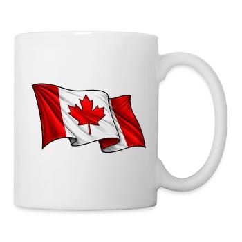 Canada Canadian Flag - Mug - white - Right