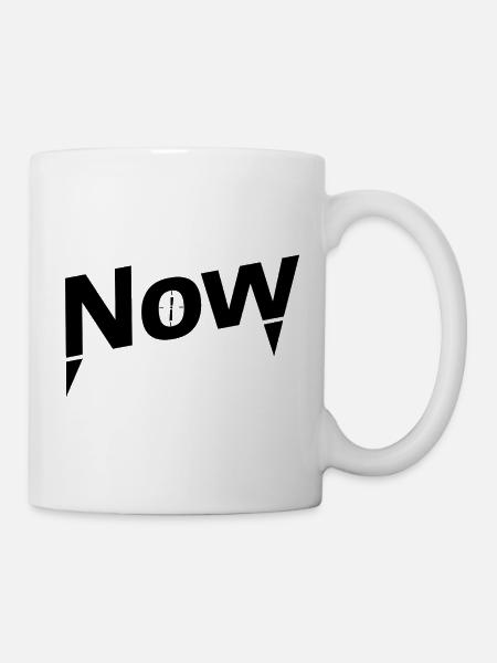 NOW - Jetzt Motivation Sport - Mug - white