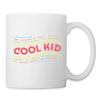 Cool Kid - Positive Colorful Affirmation for Kids - Mug - white - Right