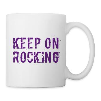 Continue de rocker - Mug blanc - blanc - Droite
