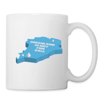 Greenland is not for sale (3D edition) - Mug - white - Right