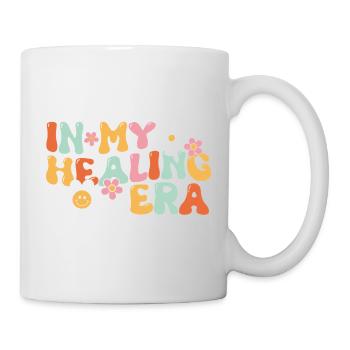 À mon époque de guérison - Mug blanc - blanc - Droite