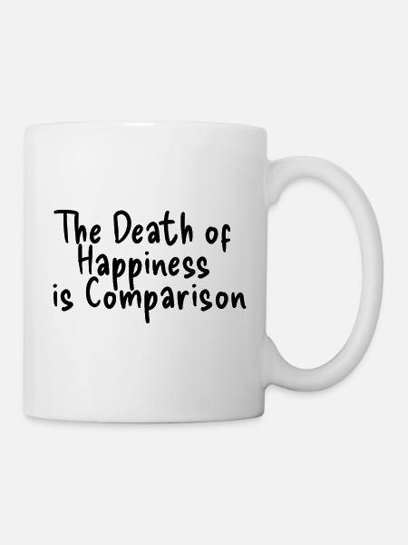 The Death of Happiness - Tasse - Weiß