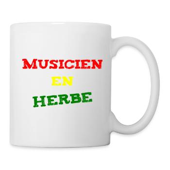 ANGEHENDER MUSIKER! (Reggae, Ska, Dub) - Tasse - Weiß - Rechts