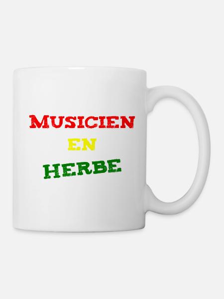 ANGEHENDER MUSIKER! (Reggae, Ska, Dub) - Tasse - Weiß
