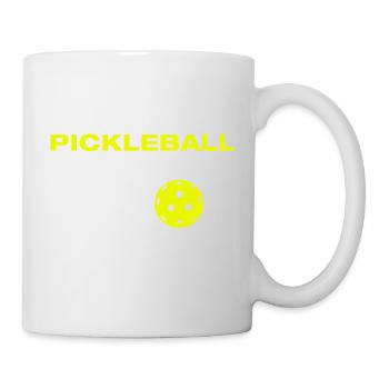 Pickleball lustiges Pickleball Spieler - Tasse - Weiß - Rechts