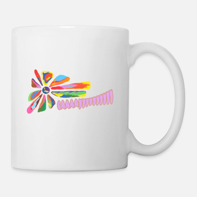 Sei schwul, sei laut - Tasse - Weiß