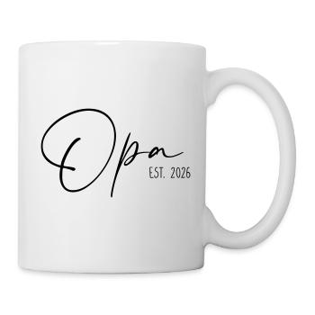 Papy Est 2026 - Mug blanc - blanc - Droite