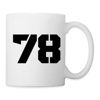 78 - Tasse - Weiß - Rechts
