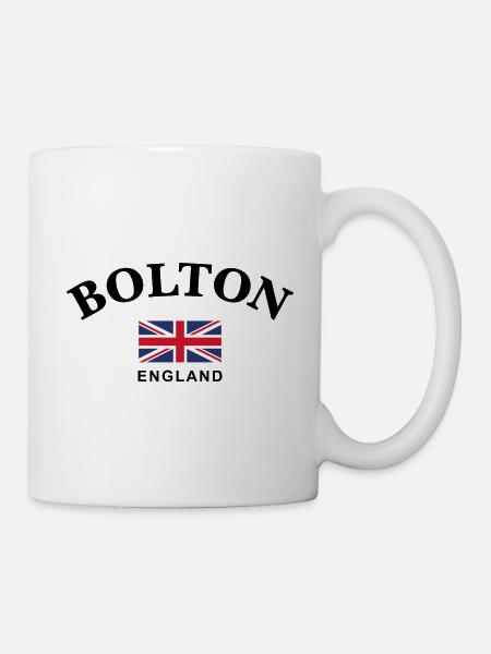 Bolton, England - Tasse - Weiß