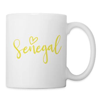 Amour des femmes du Cœur Sénégal Sénégal - Mug blanc - blanc - Droite