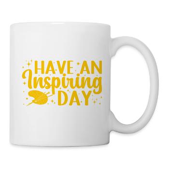 Artist Painter Graphic Have An Inspiring Day Gift - Tasse - Weiß - Rechts