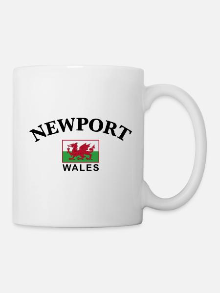 Newport, Wales - Tasse - Weiß