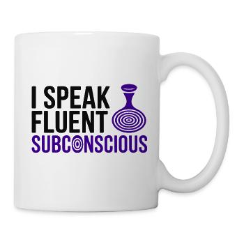 Hypnotiseur : je parle couramment professionnel subconscient - Mug blanc - blanc - Droite