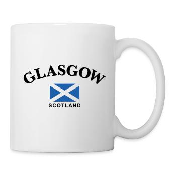 Glasgow, Schottland - Tasse - Weiß - Rechts