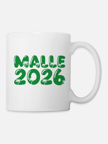 Malle 2026 - Tasse - Weiß